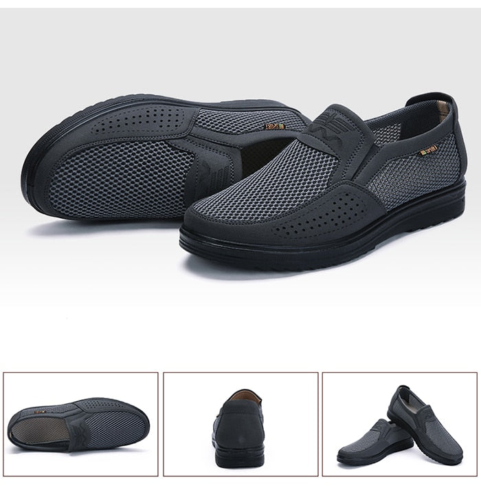 dark gray casual summer shoes