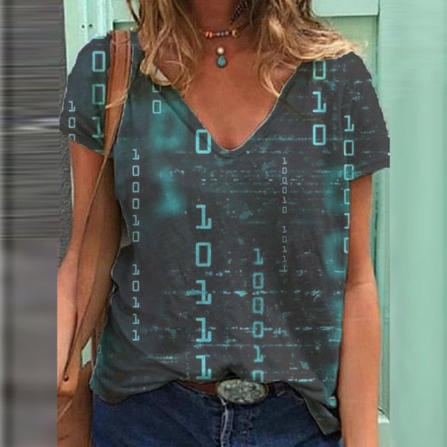 women's matrix blouse