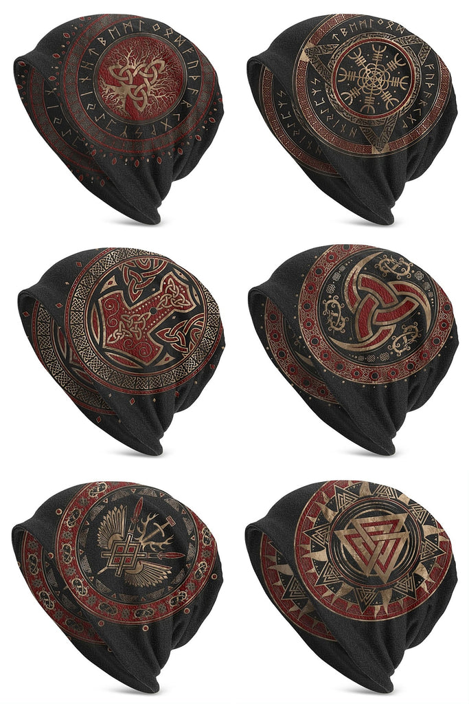 pagan symbols skully cap