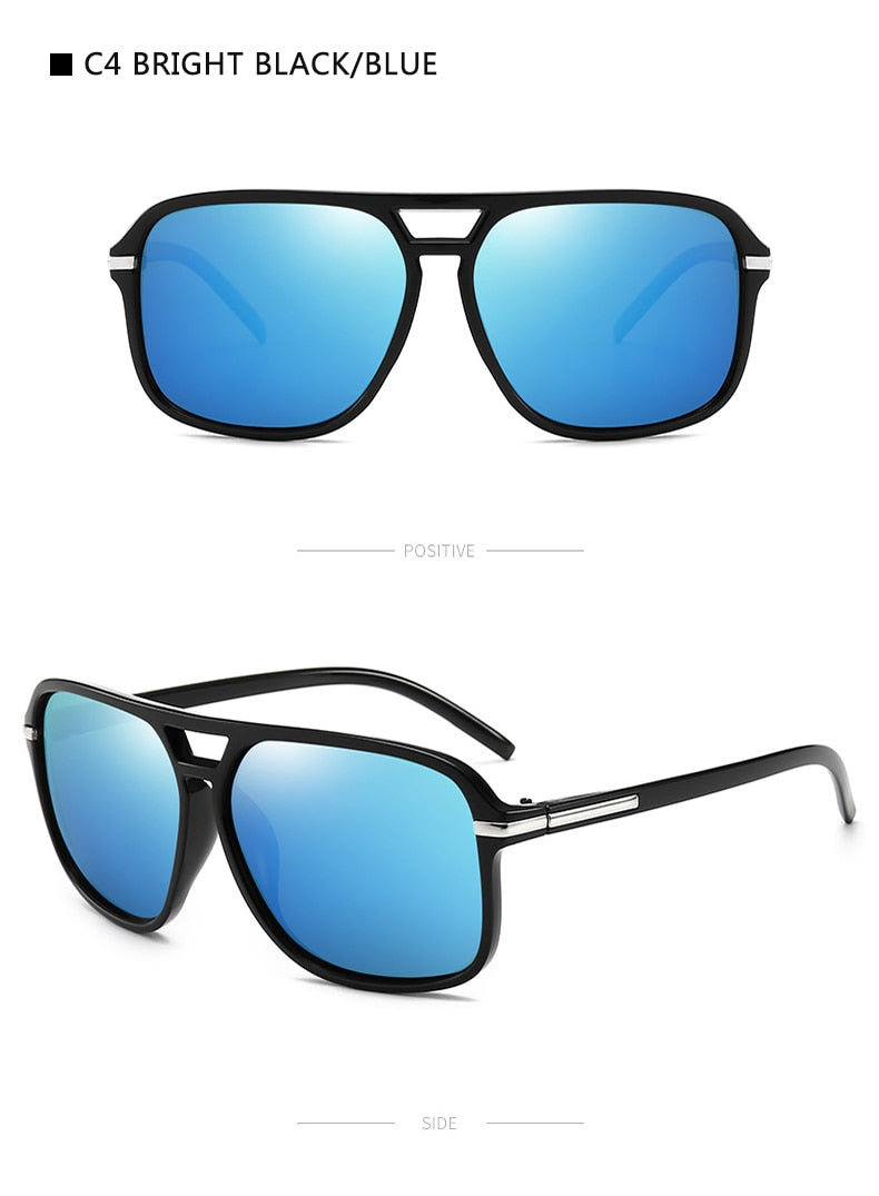 black sky blue shades polarized sunglasses