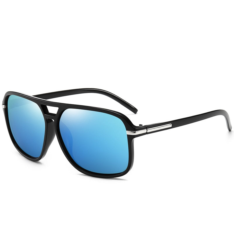 black blue shades polarized sunglasses