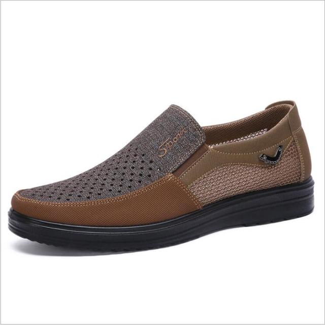 brown gray casual shoes men