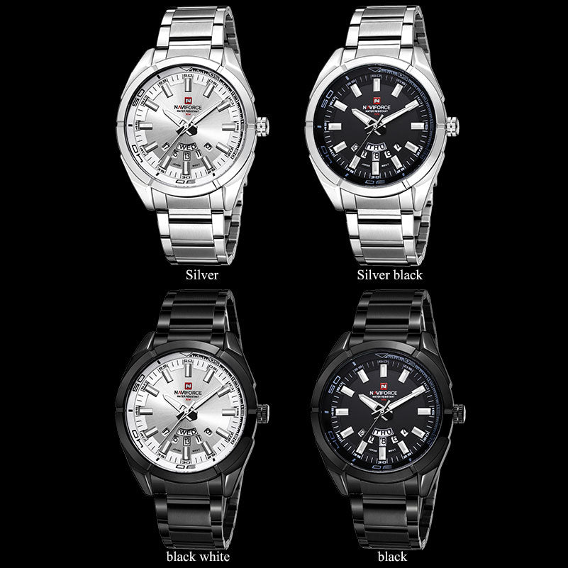 stainless steel chronograph watch men collection