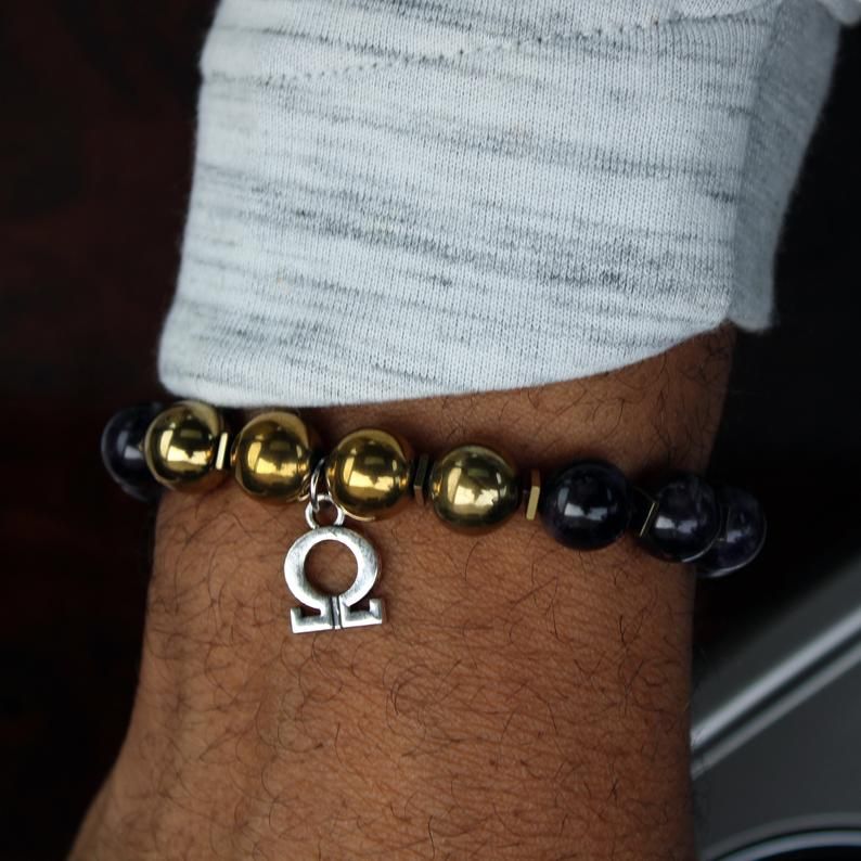 omega psi phi fraternity bracelet
