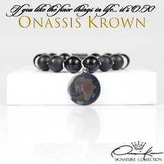 African Queen Charm Bead Bracelet - 4.5mm - Bracelet