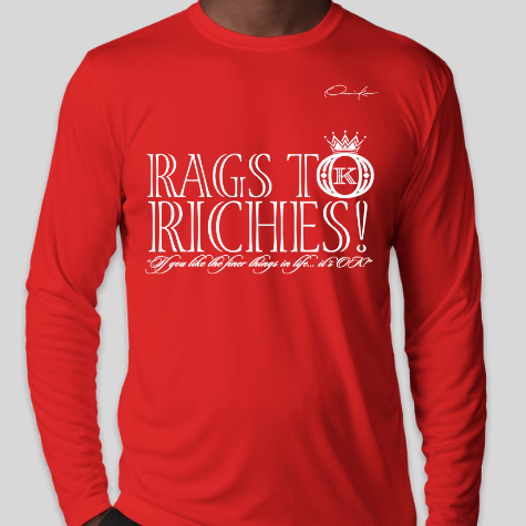 rags to riches shirt red