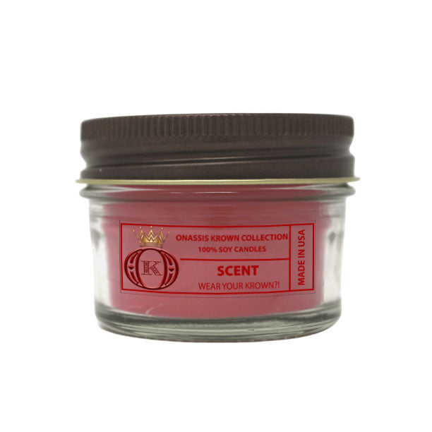 4 oz jelly jar soy candle
