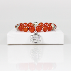 Svadhisthana Chakra Bead Bracelet - 4.5 in - Bracelet