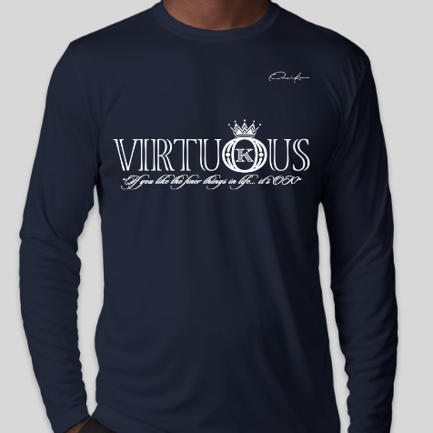 Virtuous Shirt in Navy Blue