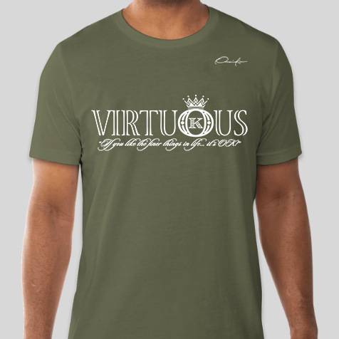 Virtuous T-Shirt in Army Green