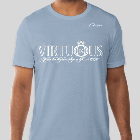 Virtuous T-Shirt in Carolina Blue