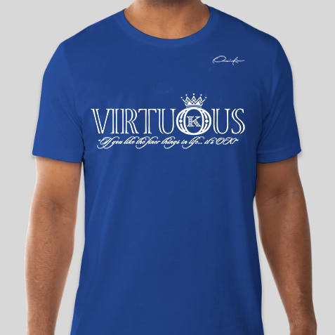 Virtuous T-Shirt in Royal Blue